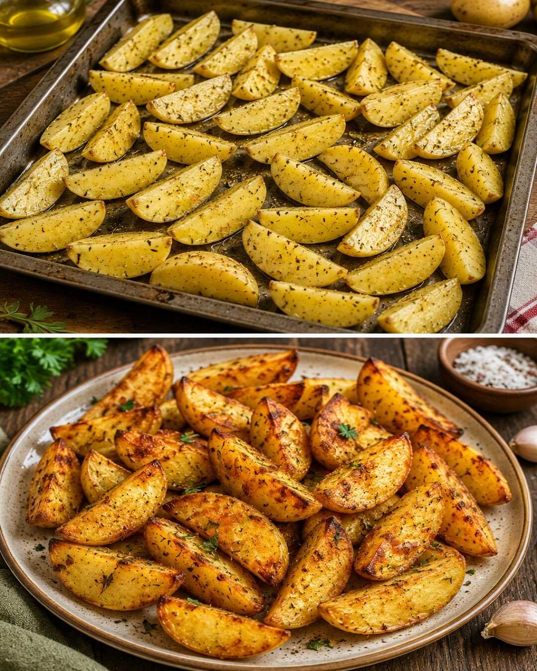 🥔 Pommes de terre croustillantes au four : le secret d&rsquo;une cuisson parfaite