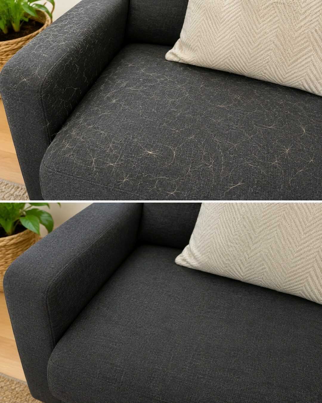 🛋️ Les astuces pour enlever les poils d&rsquo;animaux sur les tissus