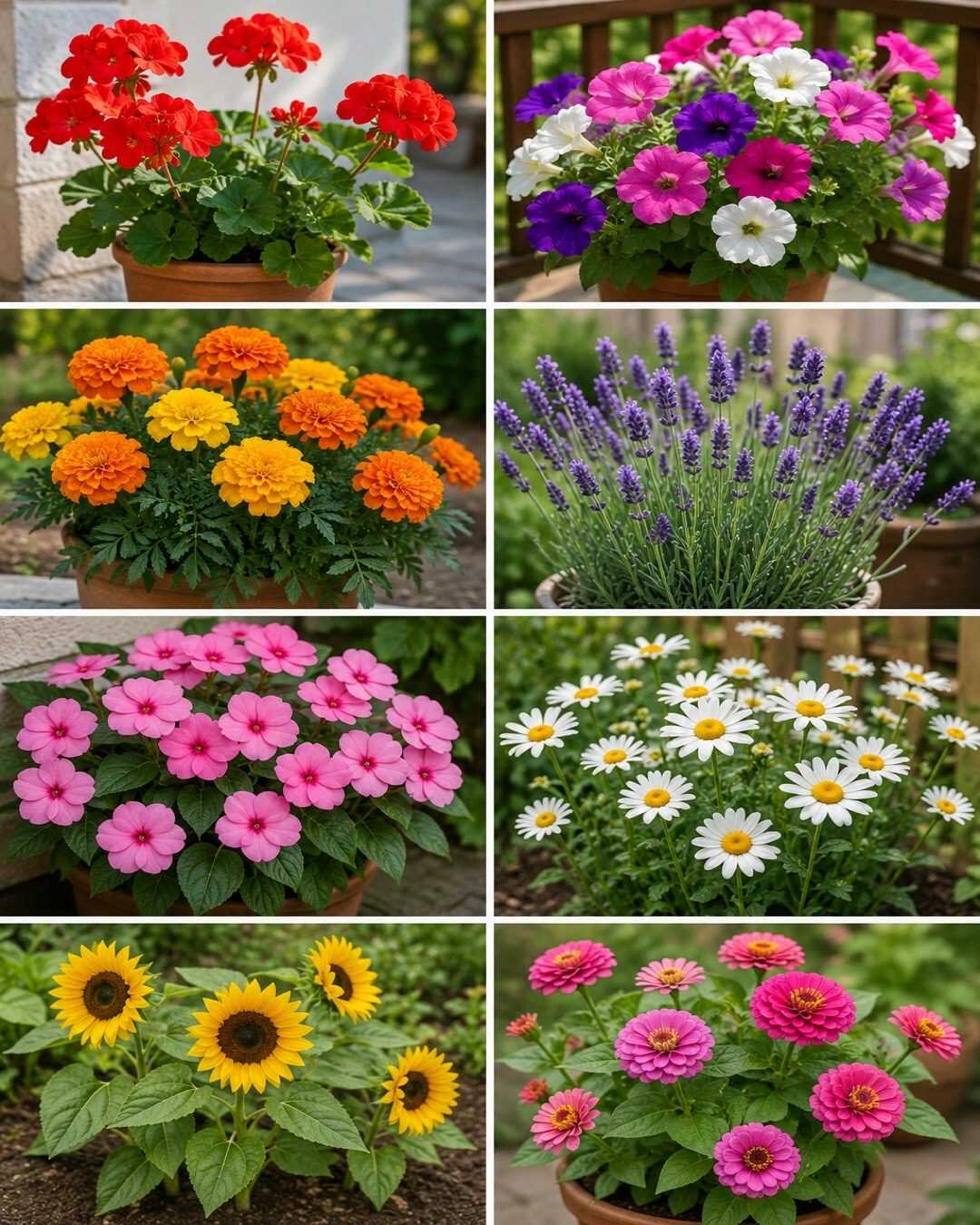 🌼 8 fleurs faciles à cultiver même sans expérience
