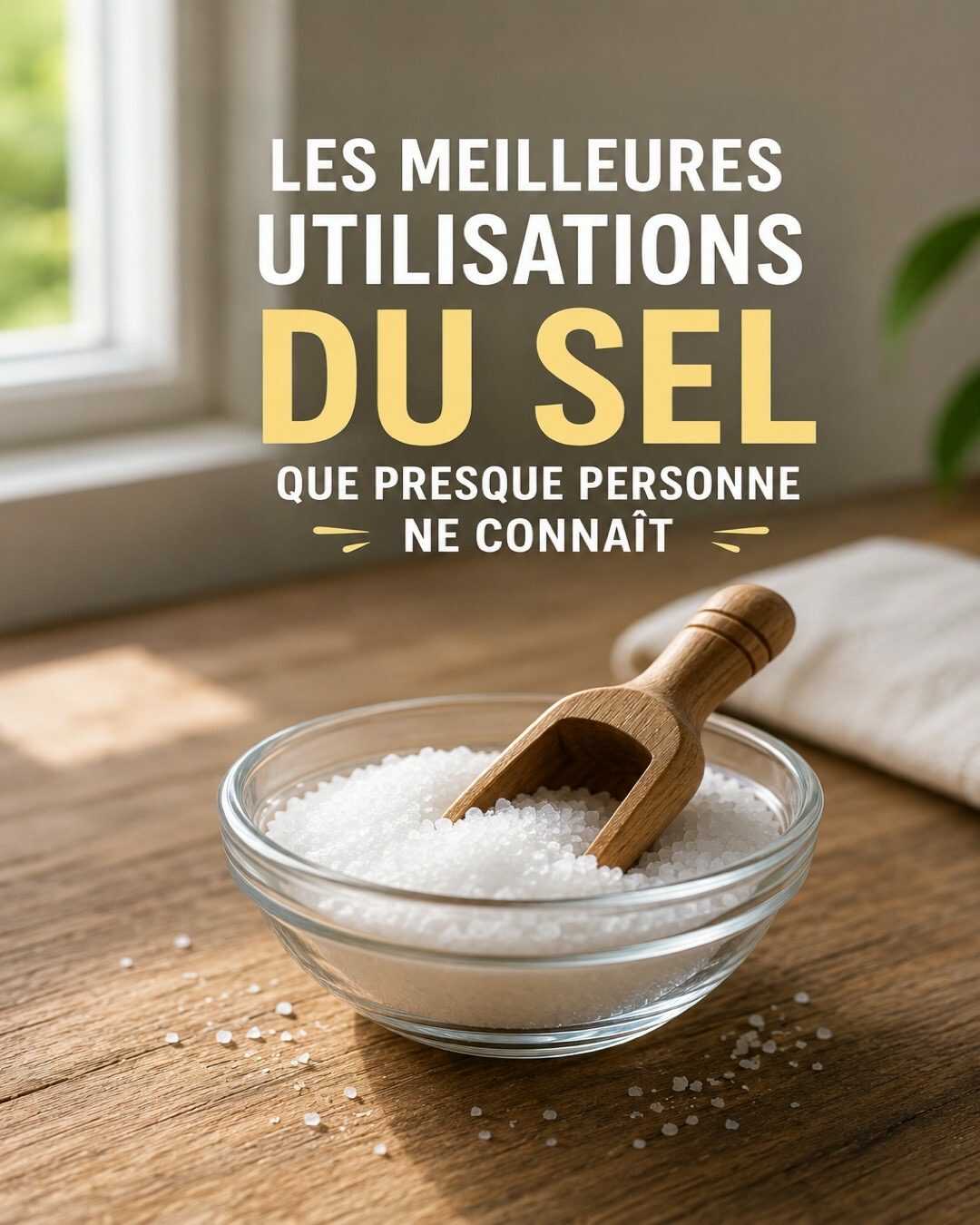 🧂 Les meilleures utilisations du sel que presque personne ne connaît