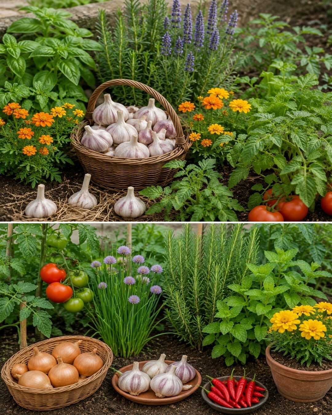 🧄 Les aliments qui repoussent naturellement certains insectes au jardin