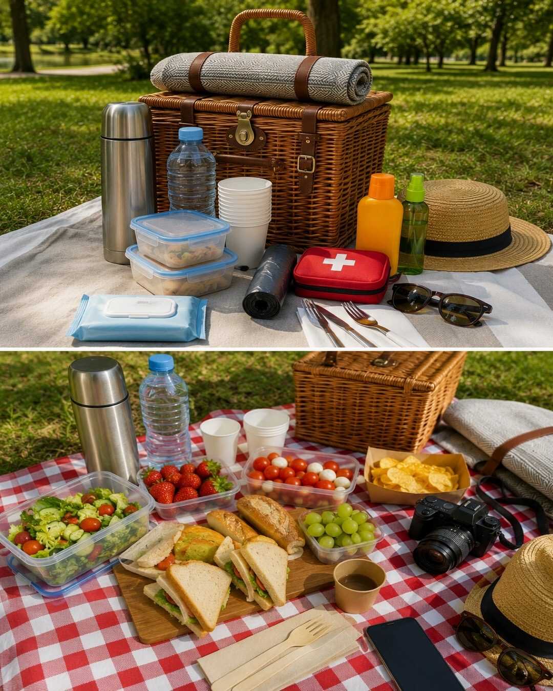 🏕️ Les indispensables à emporter pour un pique-nique réussi