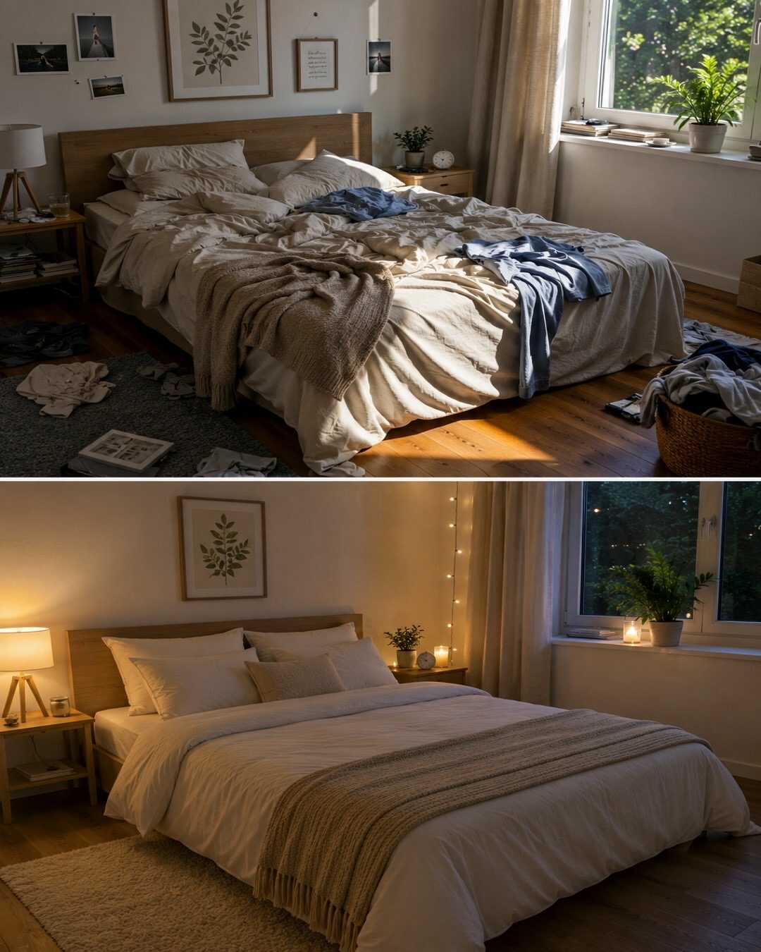 🛏️ Les habitudes qui rendent votre chambre plus confortable pour dormir