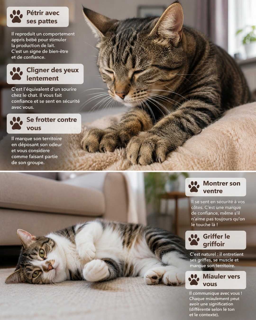 🐾 Les comportements des chats enfin expliqués