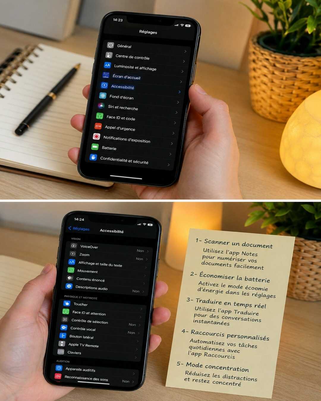 📱 Les fonctions cachées de votre smartphone que la plupart des gens ignorent
