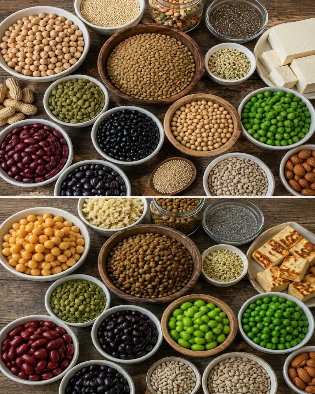 🥜 Les aliments les plus riches en protéines végétales