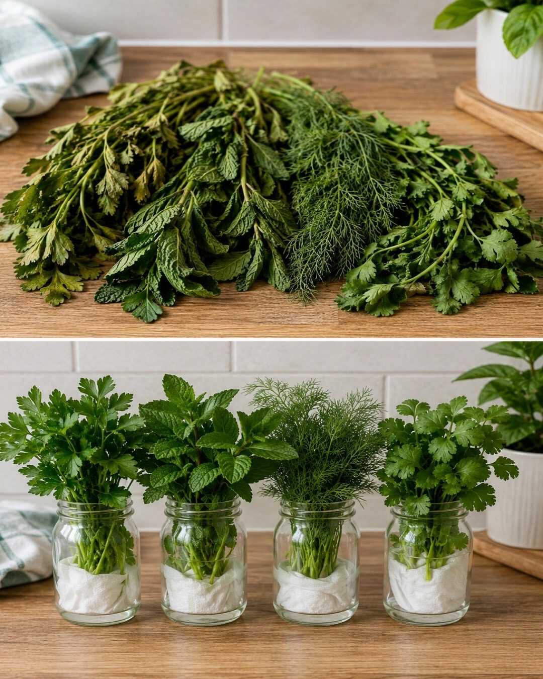 Comment conserver les herbes aromatiques fraîches plus longtemps