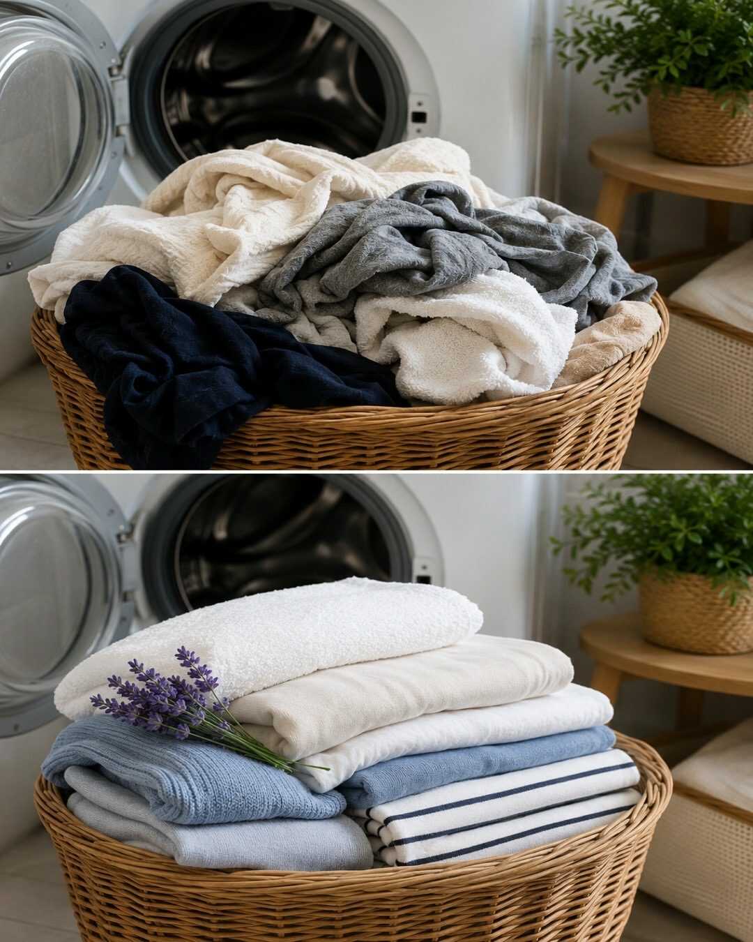 Les habitudes qui donnent une bonne odeur au linge sans excès de parfum