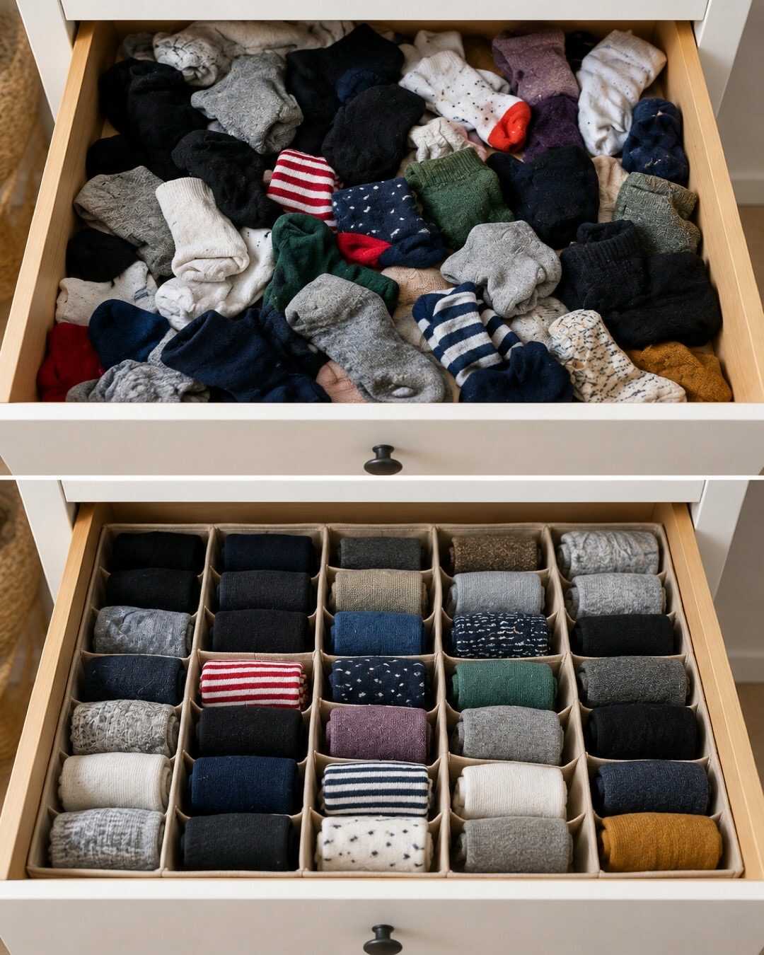 L&rsquo;astuce pour retrouver facilement les paires de chaussettes