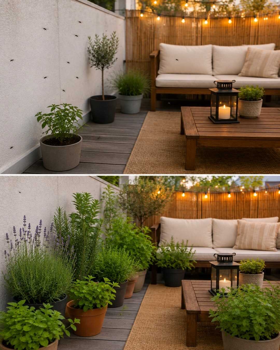 Les plantes qui éloignent naturellement les moustiques de votre terrasse