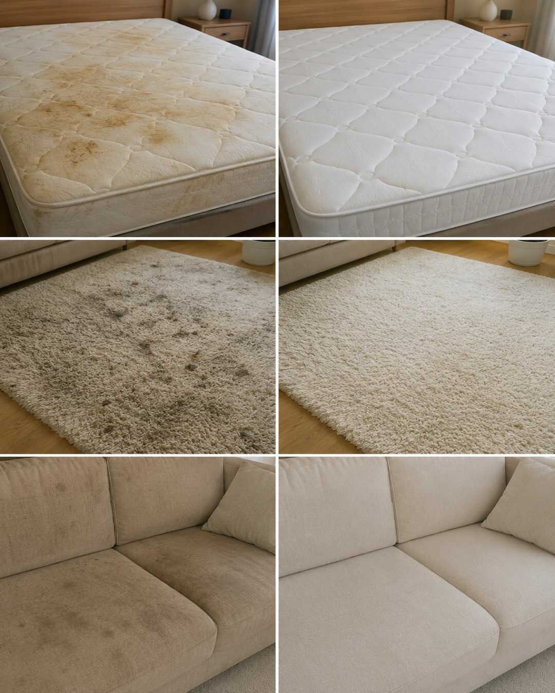 La fréquence idéale pour nettoyer votre matelas, vos tapis et vos meubles