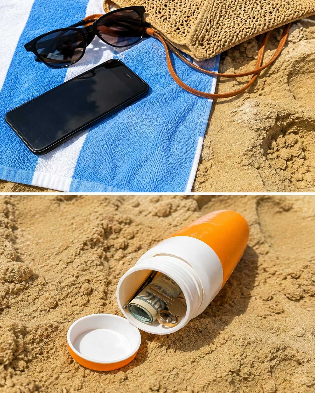 La cachette ingénieuse pour protéger vos objets de valeur à la plage