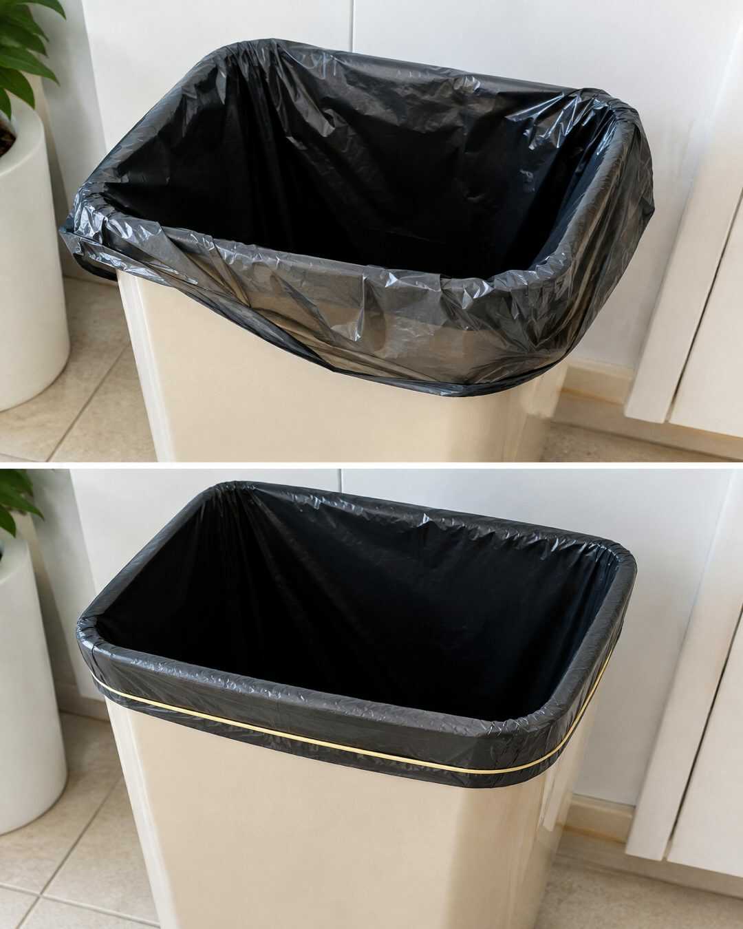 L&rsquo;astuce qui empêche définitivement les sacs-poubelle de glisser