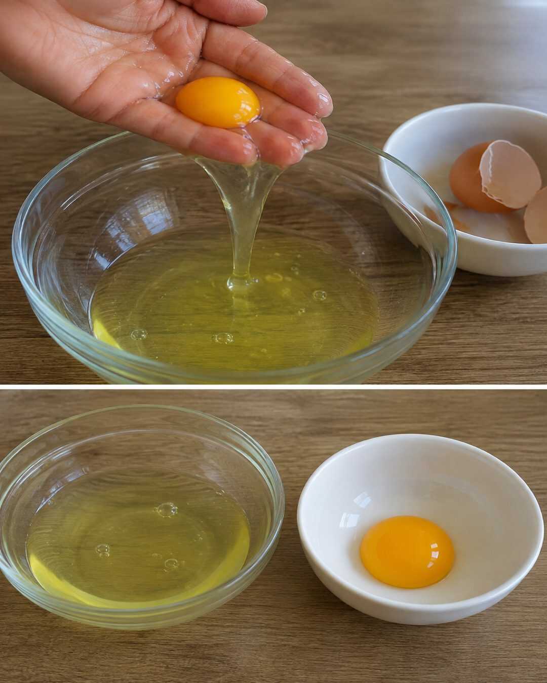 La méthode la plus simple pour séparer le jaune du blanc d&rsquo;œuf sans ustensile