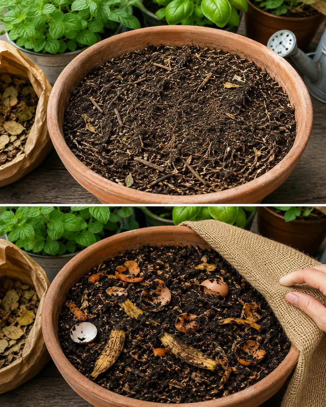 L&rsquo;astuce pour conserver un terreau fertile plus longtemps