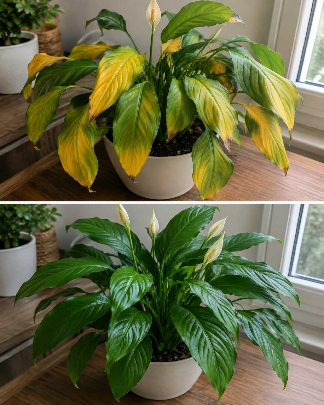 Comment sauver une plante dont les feuilles jaunissent rapidement