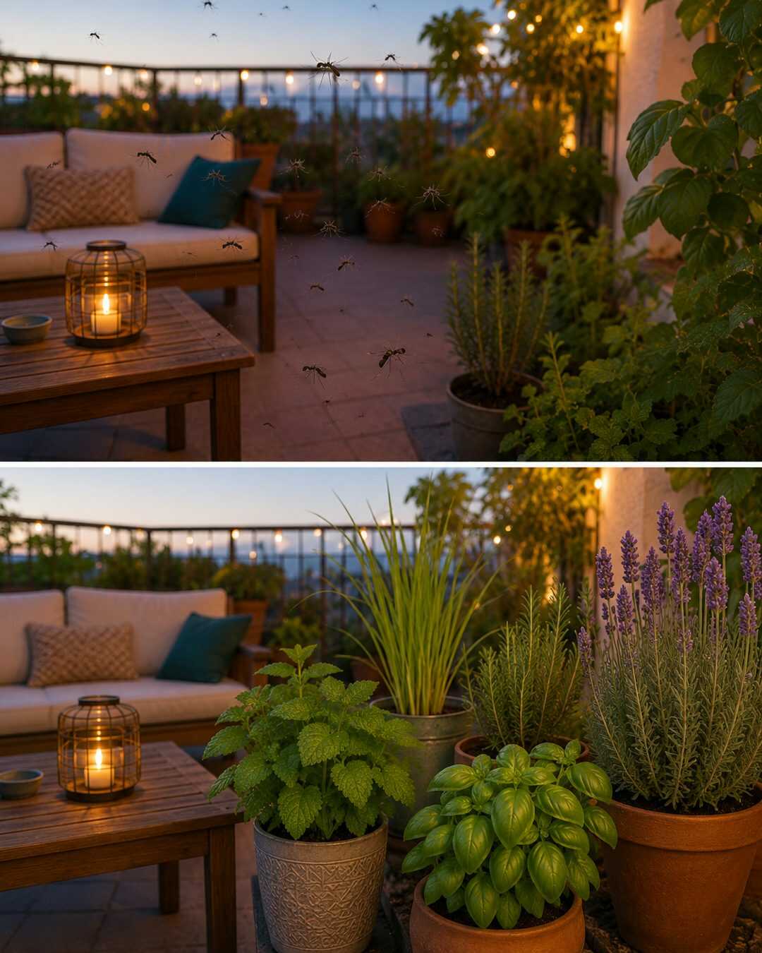 Les plantes qui repoussent naturellement les moustiques de votre terrasse