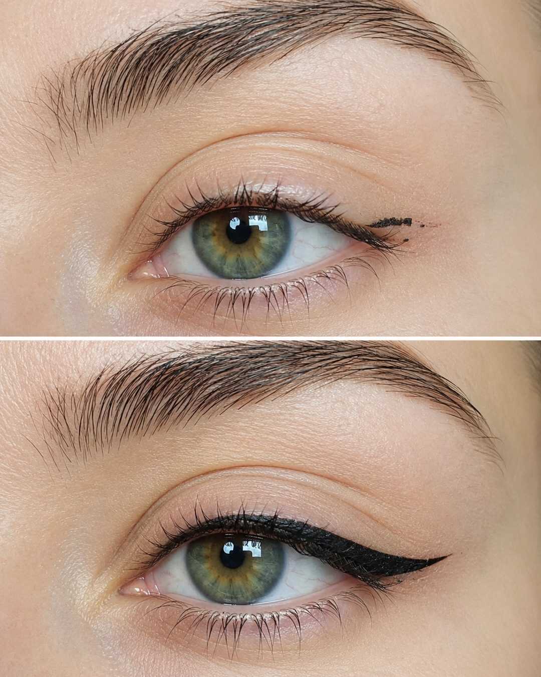 L&rsquo;astuce de l&rsquo;épingle à cheveux pour réussir un trait d&rsquo;eye-liner parfait sans pinceau