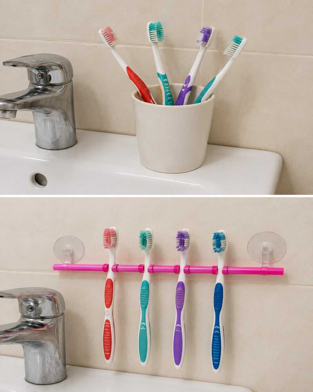 Le support de brosse à dents le plus simple à fabriquer avec une simple paille