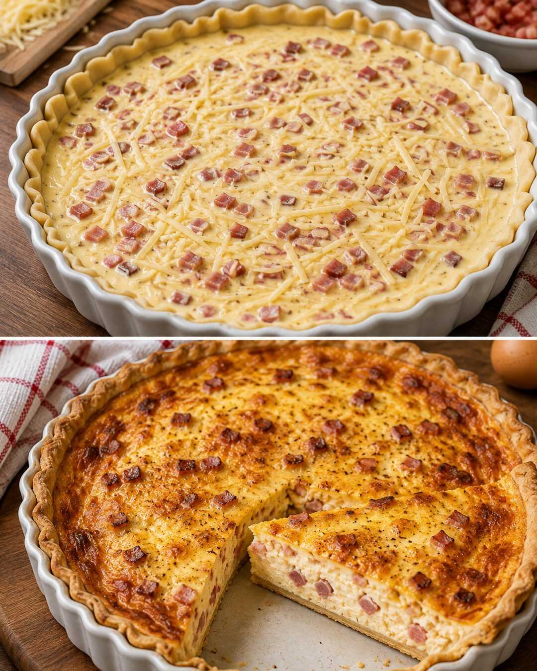 La quiche lorraine ultra crémeuse que tout le monde vous demandera de refaire