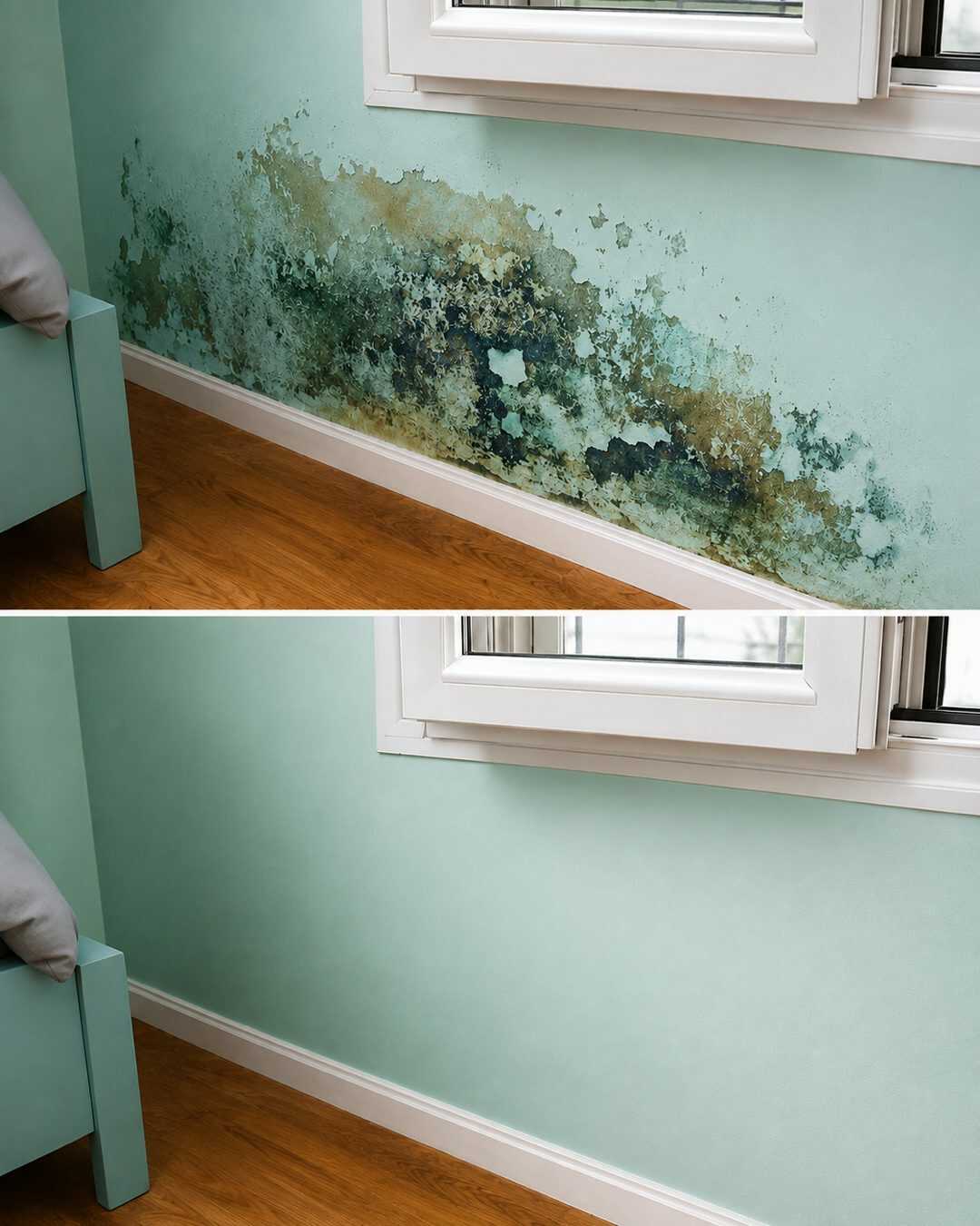 L&rsquo;astuce pour réparer un mur abîmé par l&rsquo;humidité et lui redonner un aspect impeccable