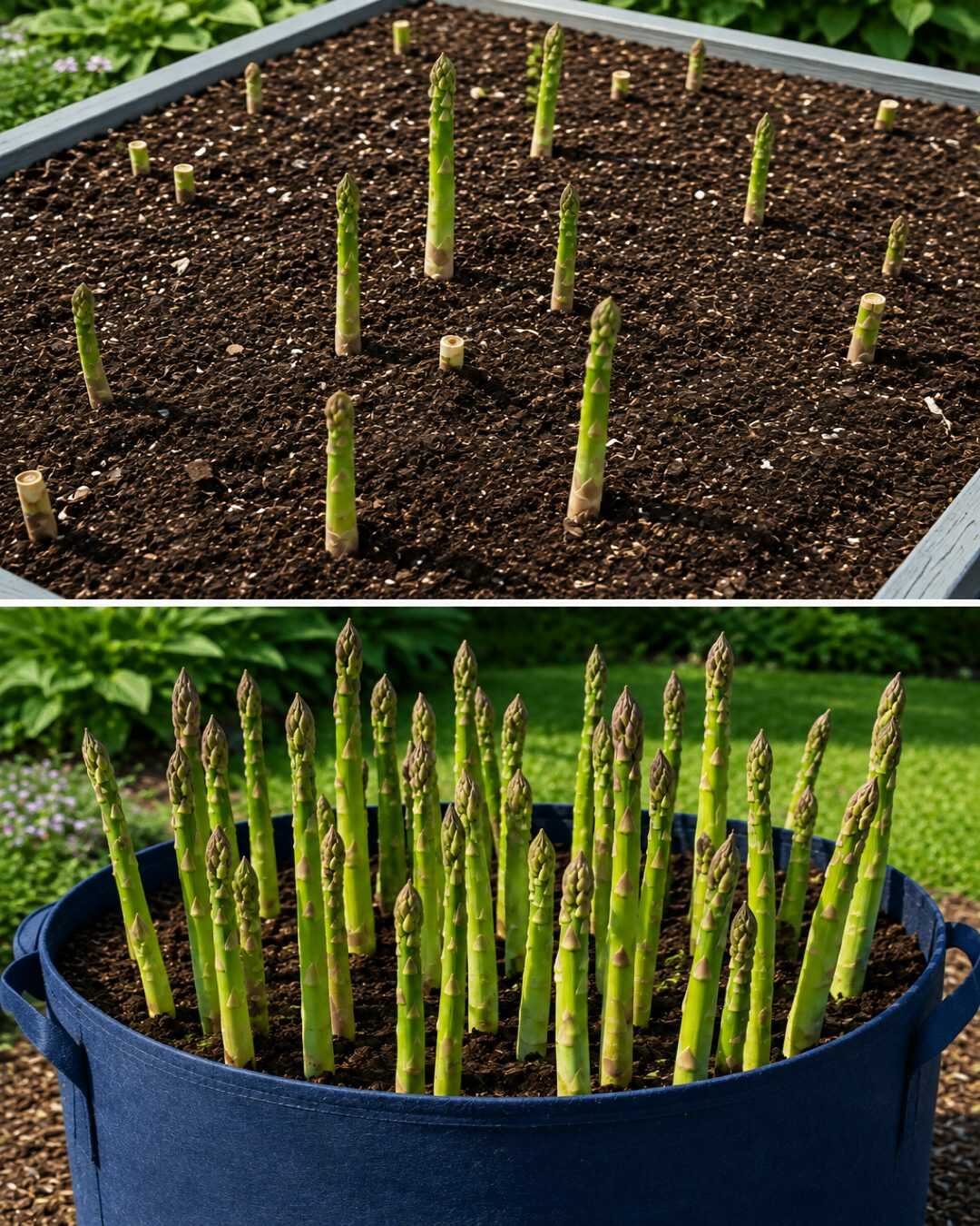 **Le secret des contenants qui peuvent améliorer la récolte des asperges année après année**