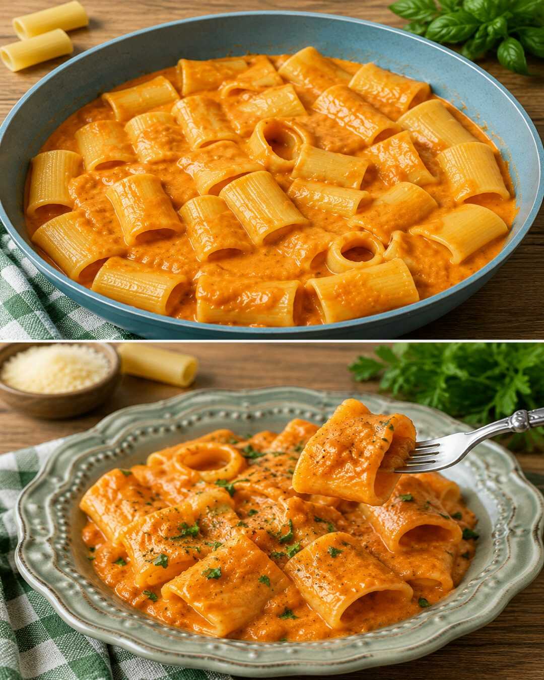 Bien mieux qu&rsquo;une simple sauce tomate : les paccheri à la Vittorio, crémeux et irrésistibles dès la première bouchée