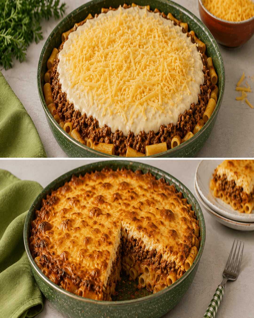 Pastítsio : le gratin de pâtes grec traditionnel, crémeux et riche en saveurs