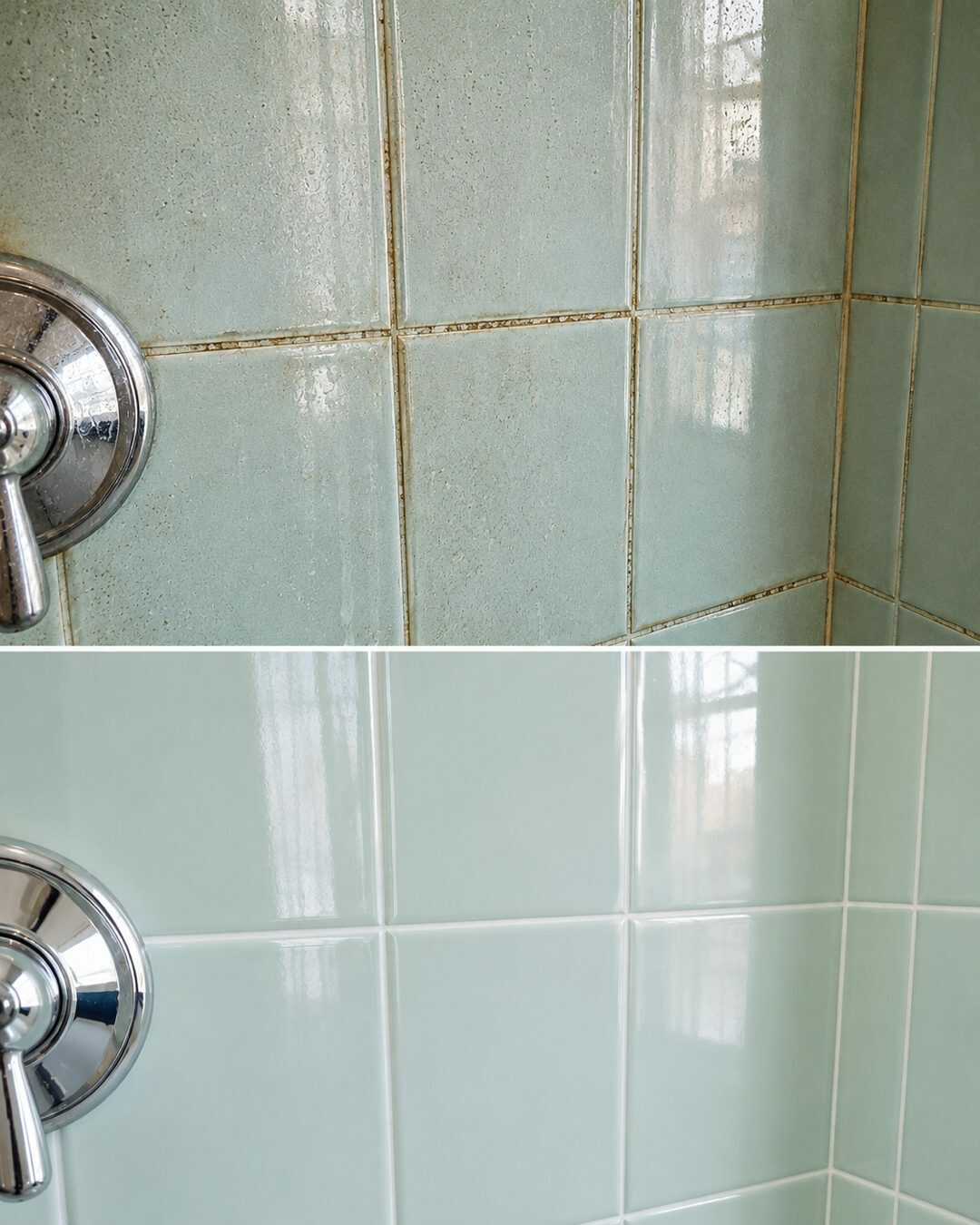 L&rsquo;astuce maison qui redonne de l&rsquo;éclat aux carreaux de la salle de bains sans effort