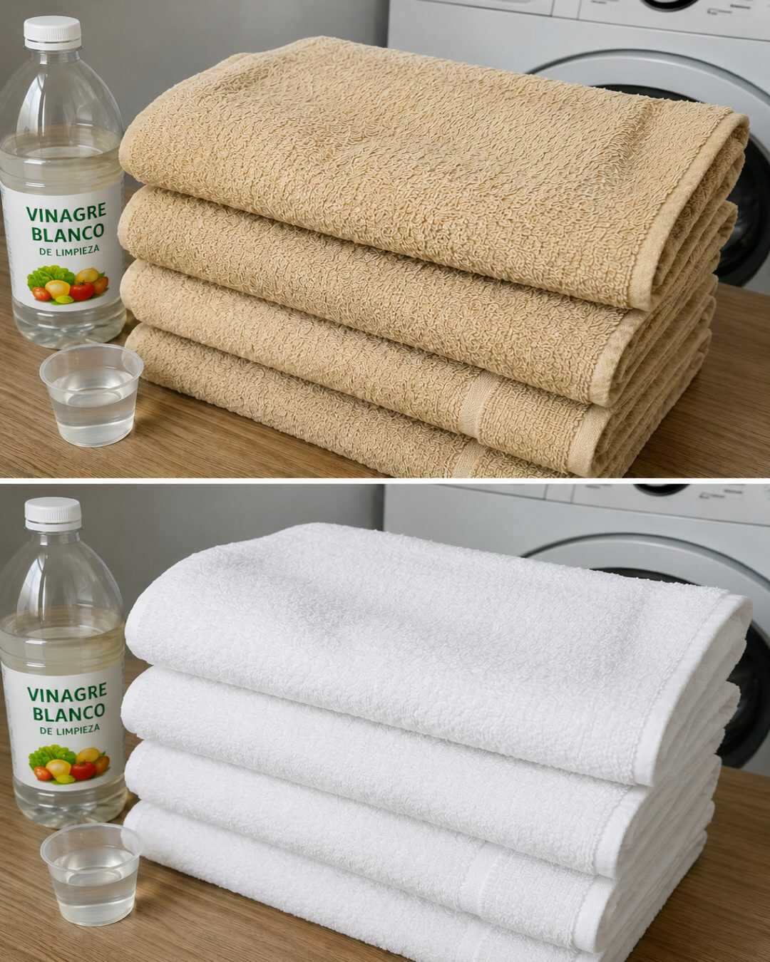 L&rsquo;astuce au vinaigre que de plus en plus de personnes utilisent pour entretenir leurs serviettes