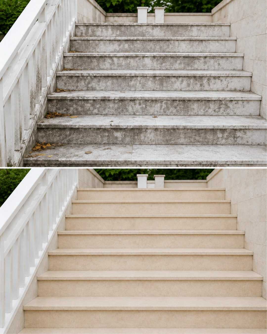 Comment rendre les escaliers extérieurs impeccables sans utiliser de nettoyeur haute pression