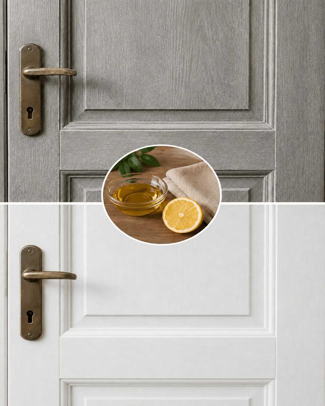 Avec ce remède naturel, les portes en bois retrouvent leur éclat sans avoir besoin de vernis.