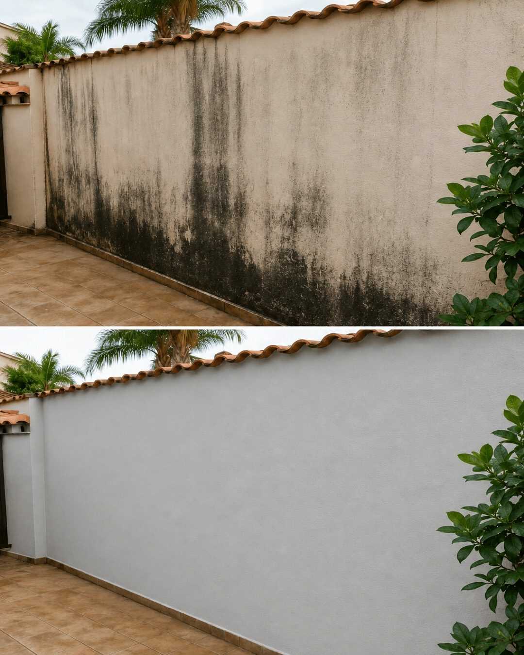 Comment éliminer les taches noires sur les murs extérieurs et leur redonner un aspect propre.