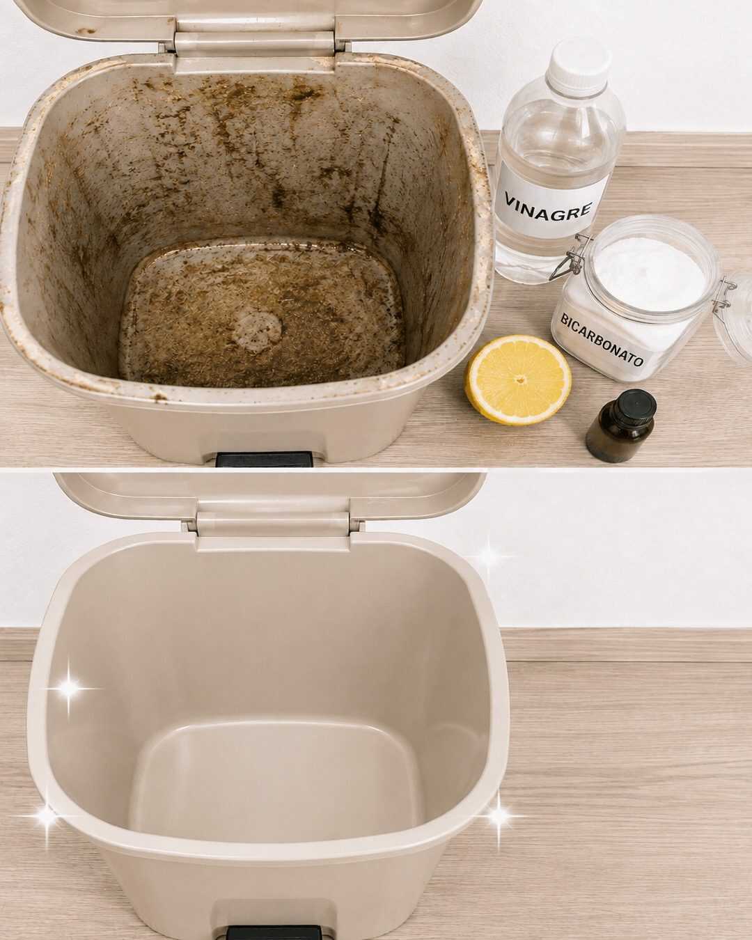 Cette astuce rend les poubelles parfaitement propres et élimine les mauvaises odeurs.