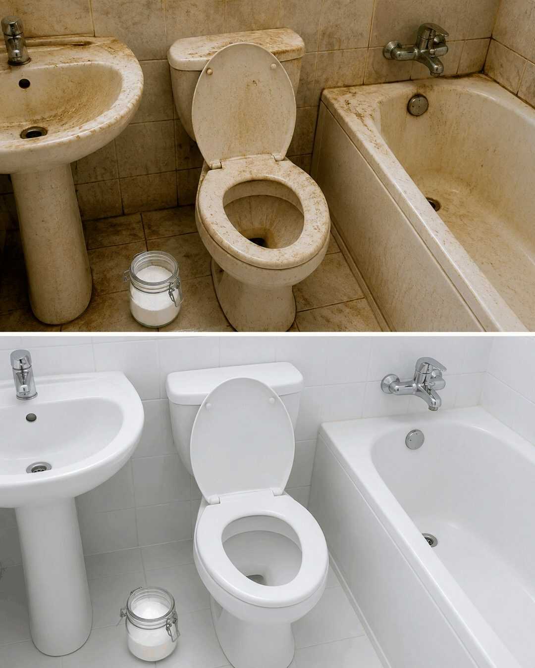 Avec un seul ingrédient, votre salle de bain sera impeccable