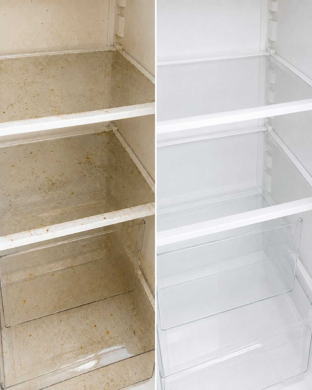 Voici comment rendre les bacs du réfrigérateur à nouveau propres et sans mauvaises odeurs