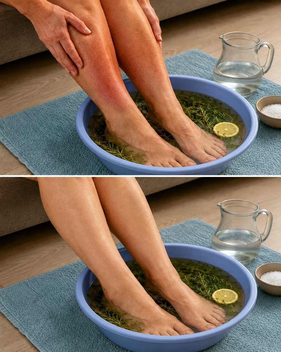 La méthode maison que de nombreuses personnes utilisent pour soulager les jambes fatiguées