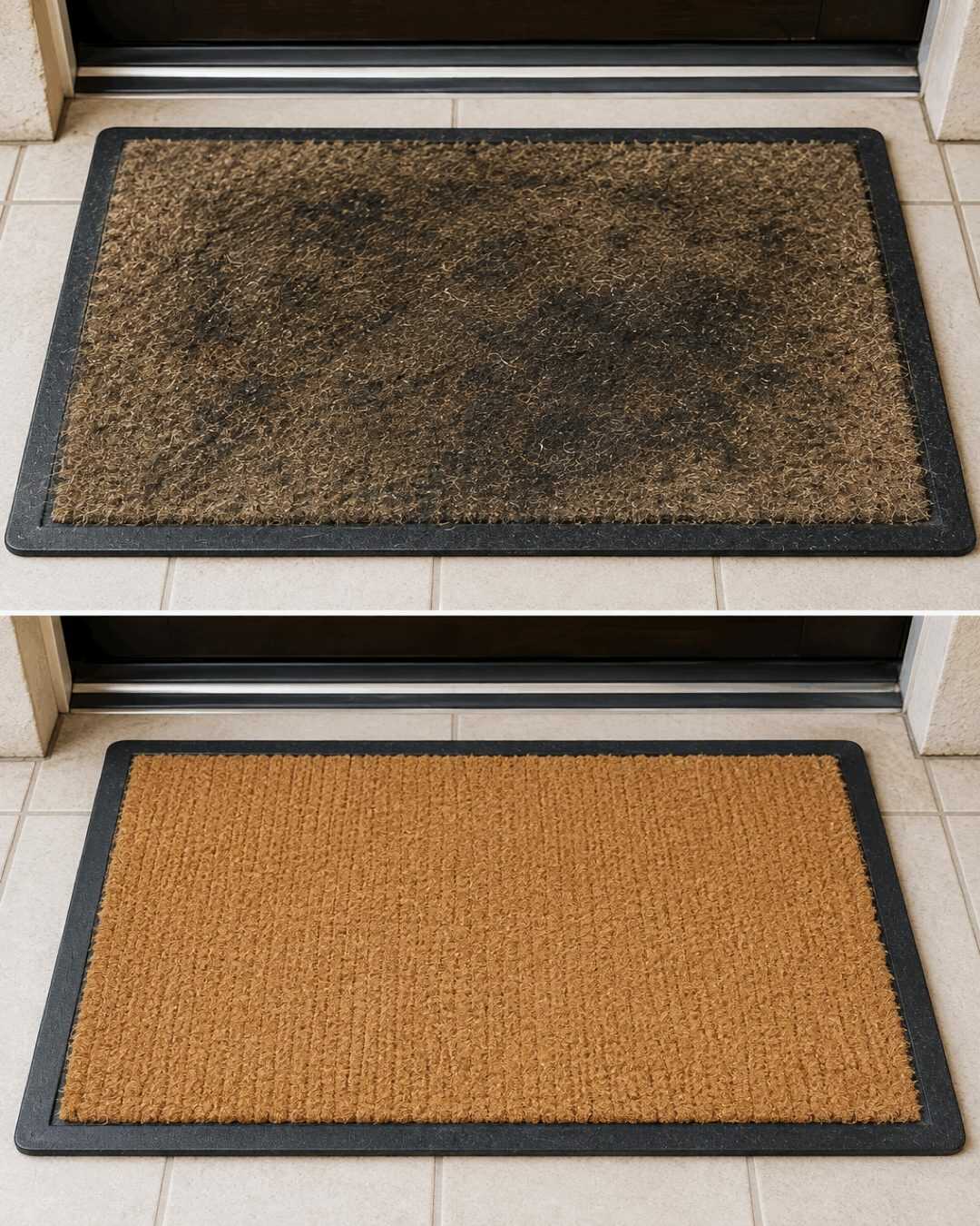 Comment nettoyer un tapis d’entrée très sale et lui redonner un aspect neuf