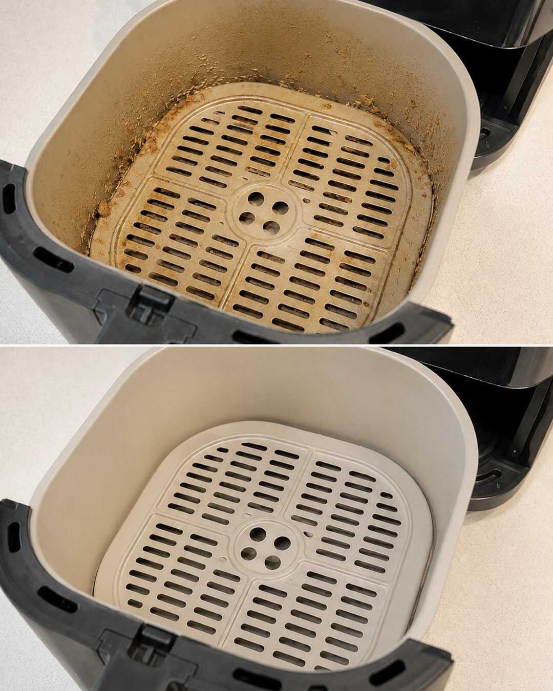 Comment nettoyer une friteuse à air pleine de graisse et rendre son panier comme neuf