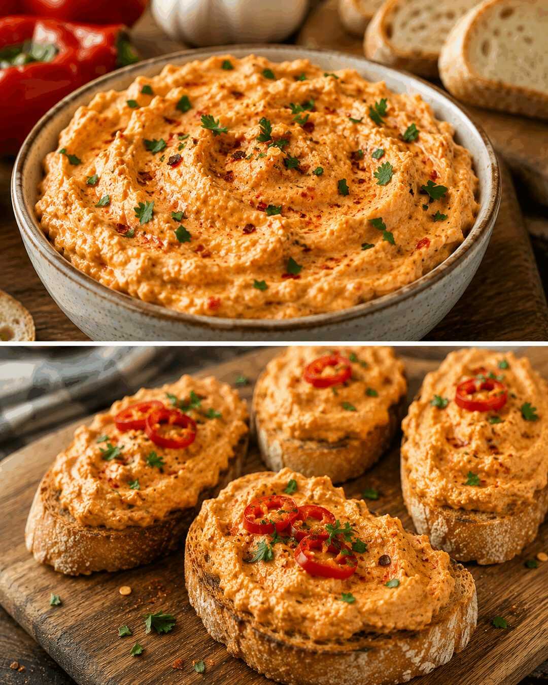 Tartinade épicée pour toasts : une préparation maison pleine de saveurs qui disparaîtra en un rien de temps