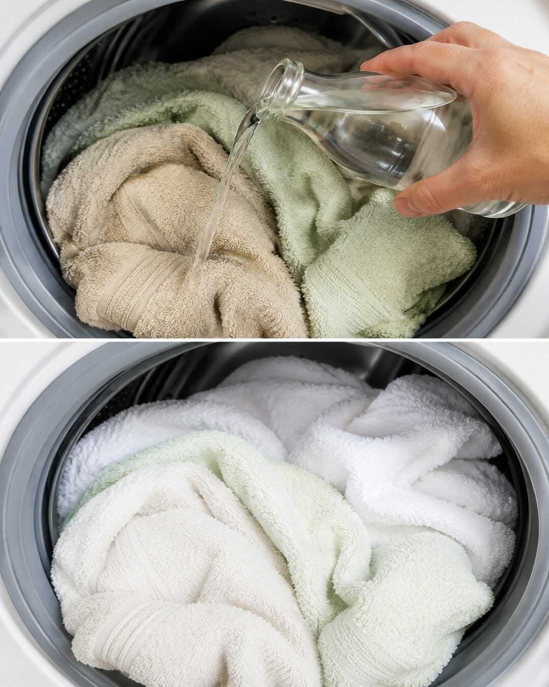 Le secret à 1€ pour retrouver des serviettes blanches comme au premier jour