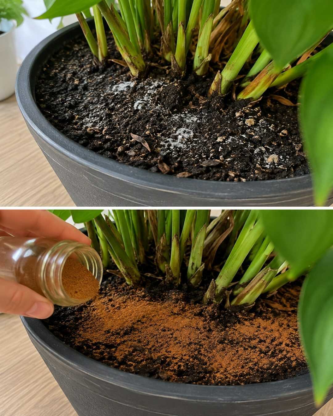Il verse son marc de café dans ses plantes… quand vous saurez pourquoi, vous ferez pareil