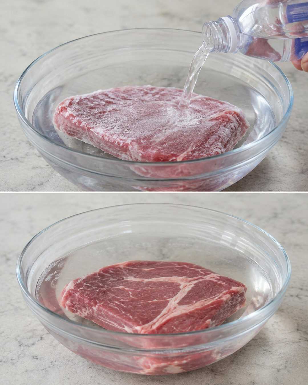 **Viande encore congelée ? Cette astuce prétend la décongeler en quelques minutes seulement !**