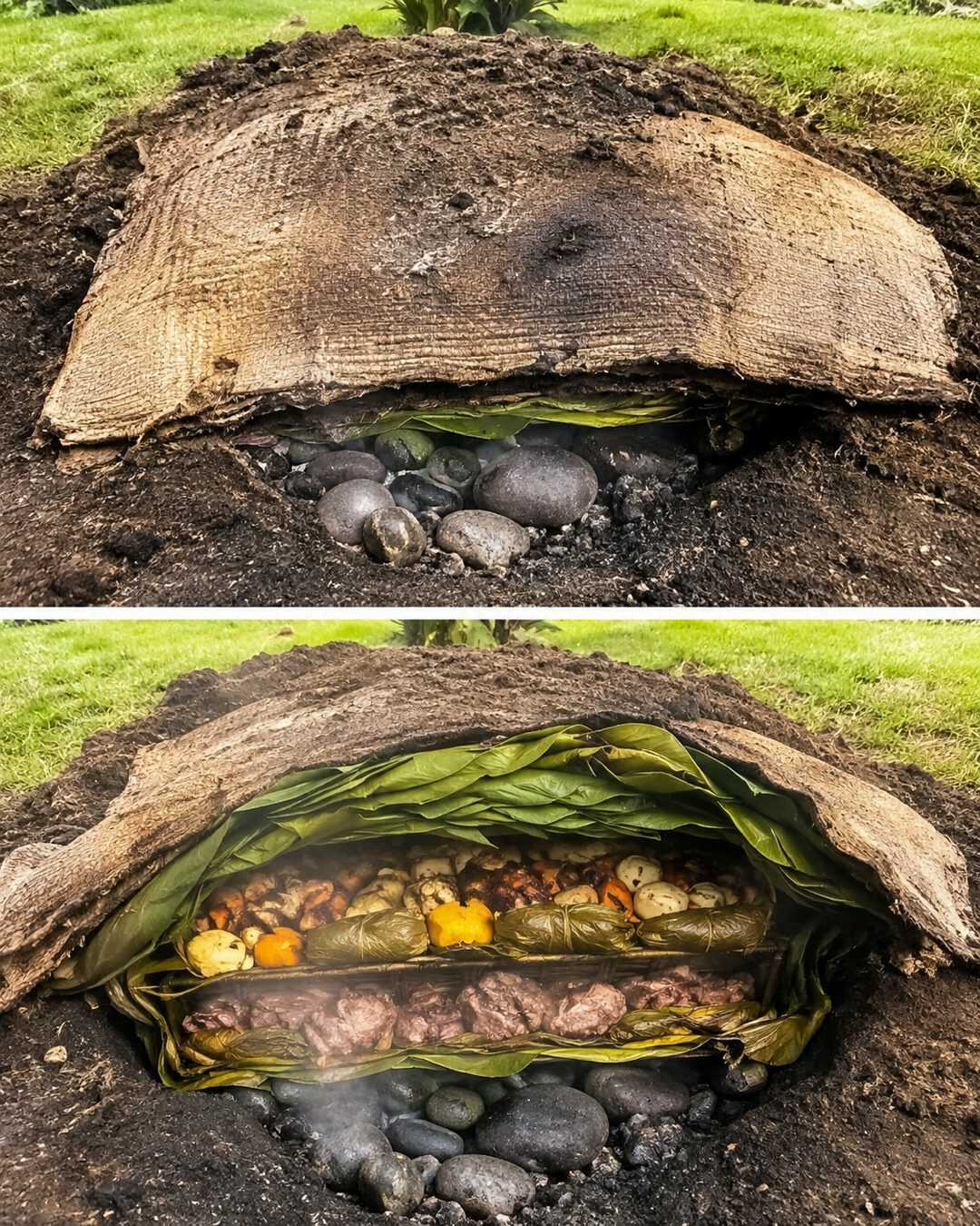 **Le four enterré ancestral des Maoris : une technique de cuisson fascinante à découvrir !**