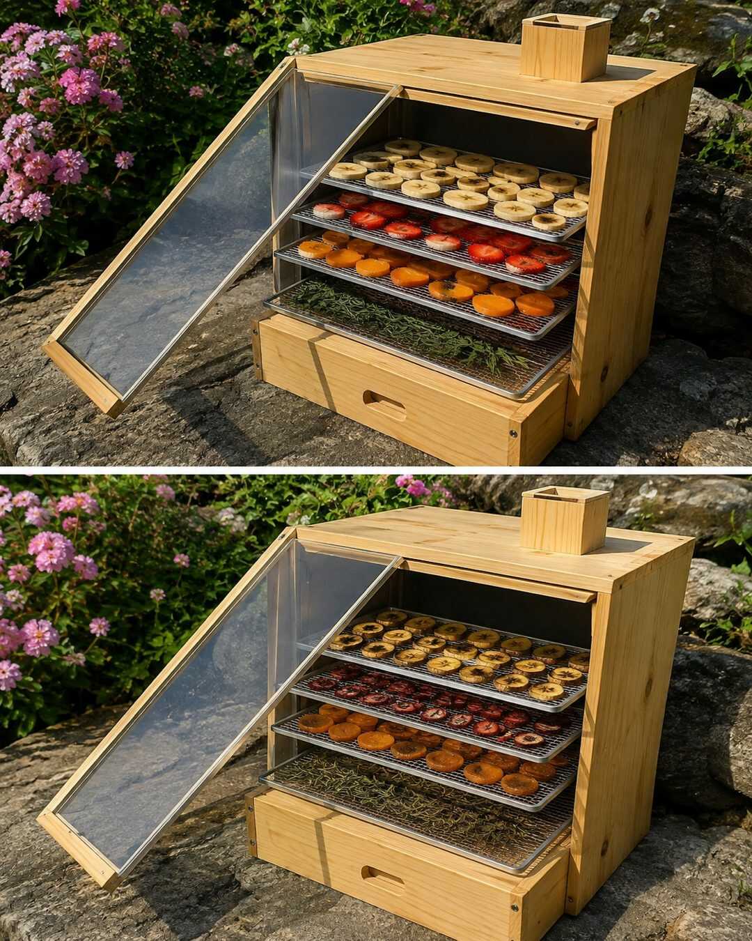 **Fabriquez un déshydrateur solaire maison et conservez fruits et herbes sans électricité !**