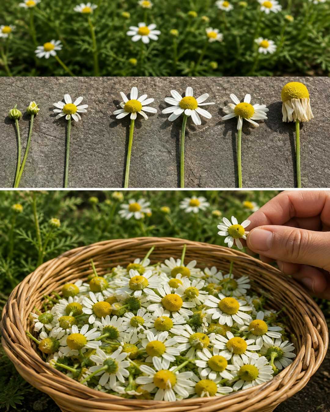 Camomille : le détail qui vous indique exactement quand la récolter !