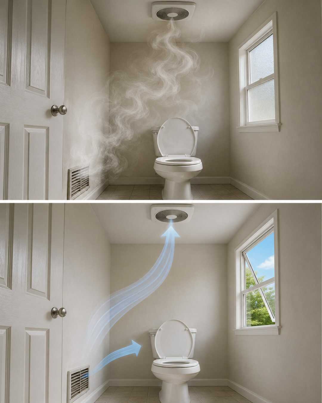 **Ventilation des toilettes** — « Votre ventilateur de salle de bain travaille peut-être trop : voici l’astuce à connaître »