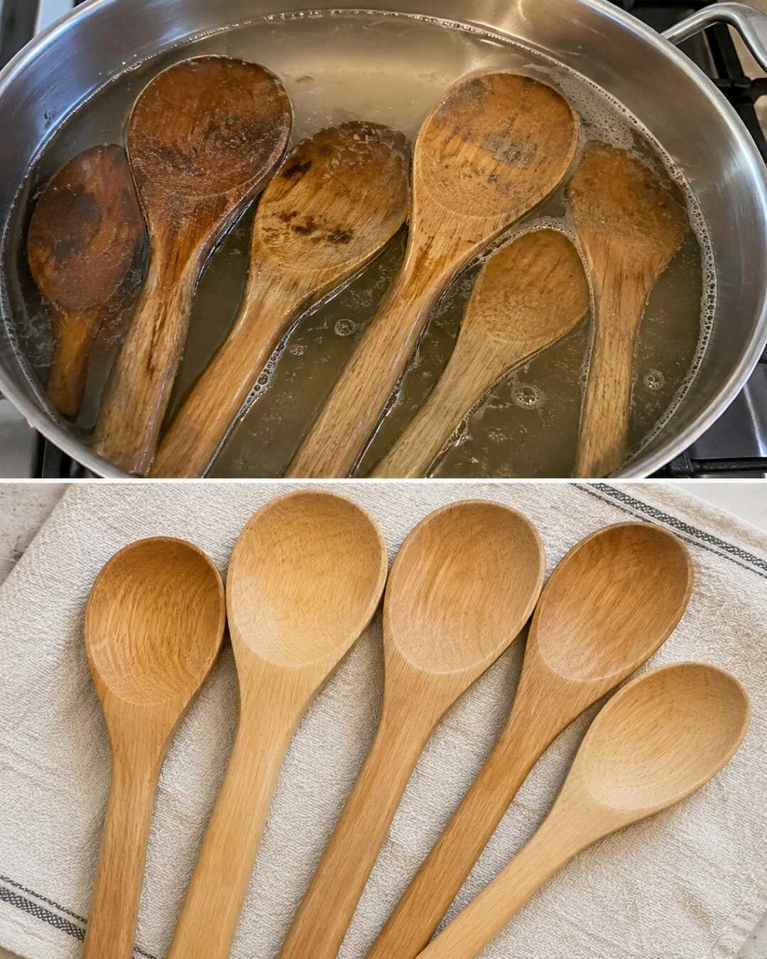 Vos cuillères en bois cachent peut-être plus de saleté que vous ne le pensez