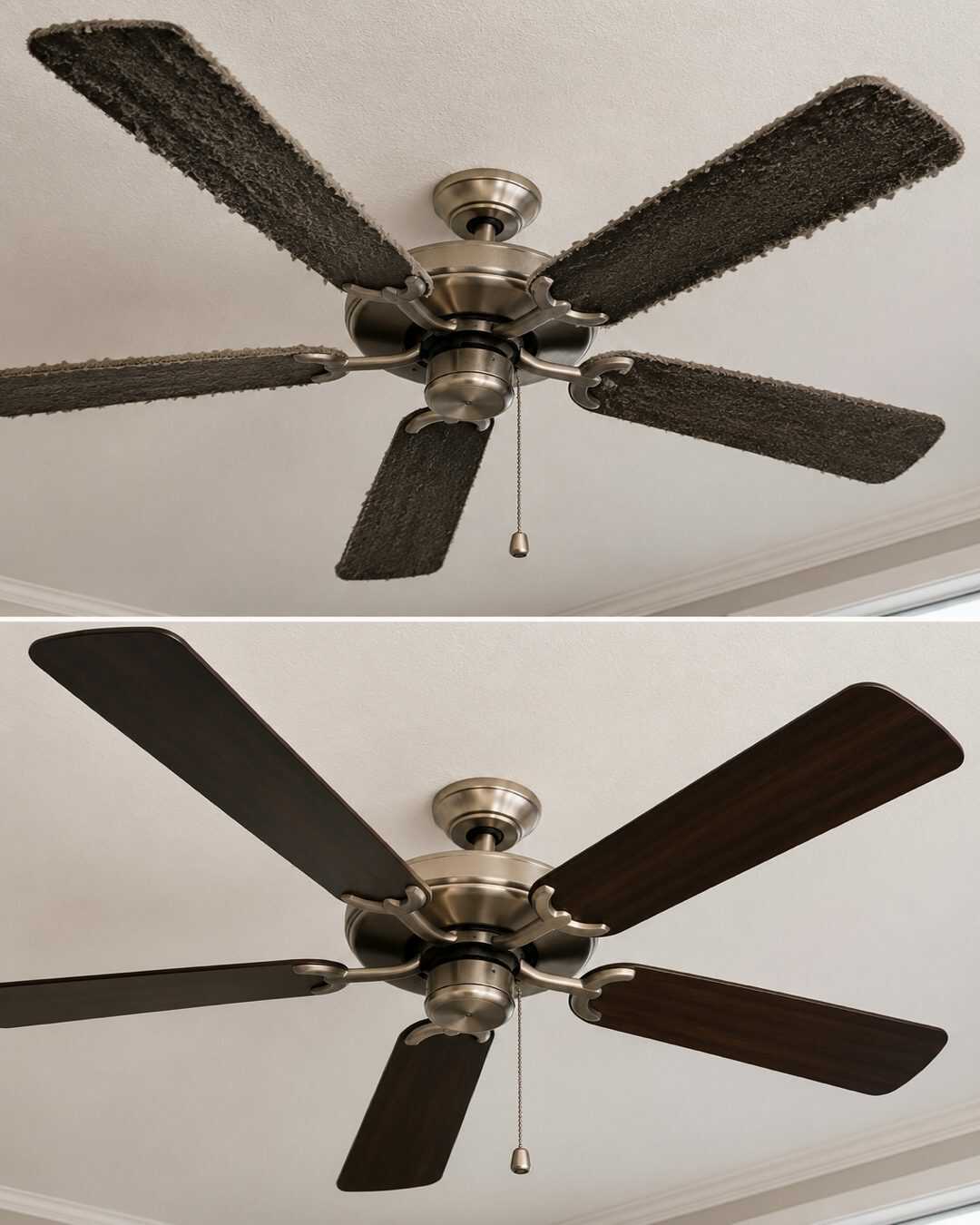 L’astuce géniale de la taie d’oreiller pour nettoyer un ventilateur sans mettre de poussière partout