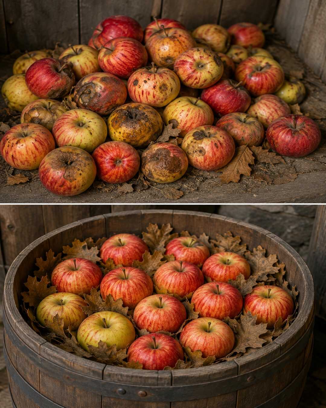 **Comment nos ancêtres conservaient leurs pommes bien avant les réfrigérateurs**